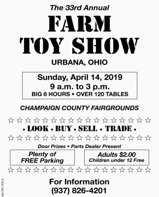 33rd Annual Farm Toy Show